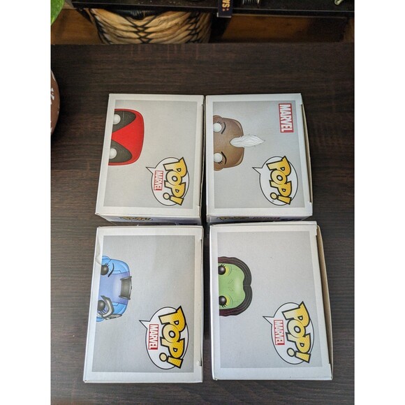 Marvel Funko Pop lot Gamora Nebula Storm Deadpool X-Men GOTG Box Damage OOB - Picture 5 of 6